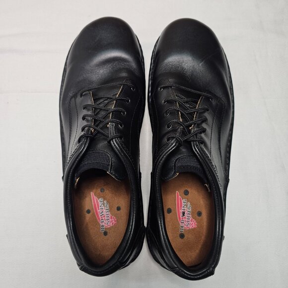 Red Wing 8703 Black Leather Soft Toe Oxford Work Casual Shoes Men's Size 13D EUC - Picture 7 of 15